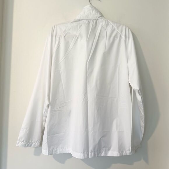 Woolrich White Women’s Windbreaker Jacket L - Picture 6 of 9